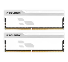 Модуль пам'яті для комп'ютера DDR4 32GB (2x16GB) 3200 MHz Onyx White Prologix (PRO32GB3200YW4K)