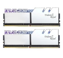 Модуль пам'яті для комп'ютера DDR4 32GB (2x16GB) 3200 MHz TridentZ RGB ROYAL Silver G.Skill (F4-3200C16D-32GTRS)