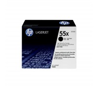 Картридж HP LJ  55X P3015 series black (max) (CE255X)