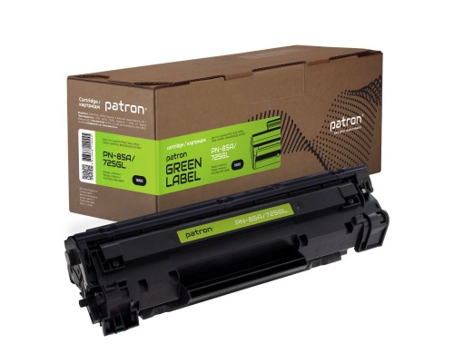 Картридж Patron HP LJ CE285A/CANON 725 GREEN Label (PN-85A/725GL)