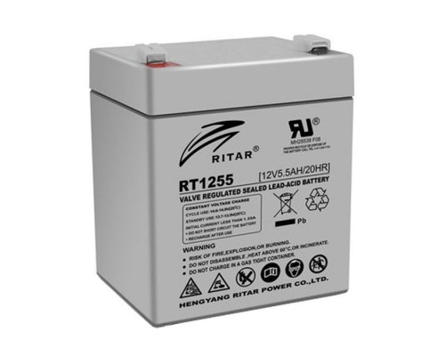 Батарея до ДБЖ Ritar AGM RT1255, 12V-5.5Ah (RT1255)