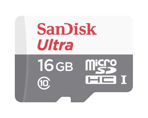 Карта пам'яті SanDisk 16GB Miсro-SDHC Class 10 UHS-I Ultra (SDSQUNS-016G-GN3MN)