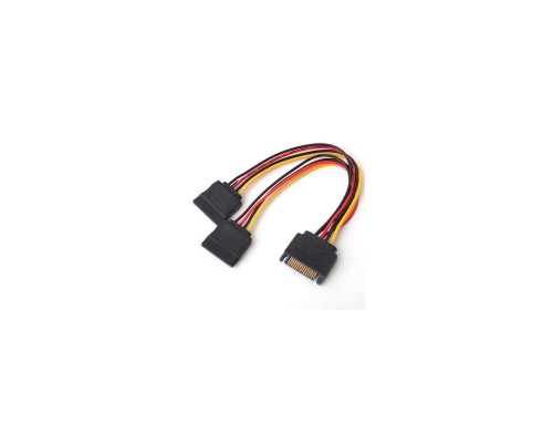 Кабель живлення SATA power 2x 0.2m Atcom (14366)