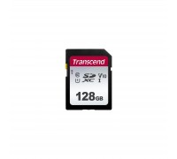 Карта пам'яті Transcend 128GB SDXC class 10 UHS-I U1 V10 (TS128GSDC300S)