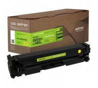 Картридж Patron HP CLJ CF402X для M252/M274/M277 Yellow, GREEN Label (PN-201XYGL)