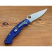 Ніж Spyderco Military, S110V, синий (C36GPDBL)
