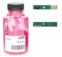 Тонер Xerox Phaser 6600 120г Magenta +chip AHK (3202902)