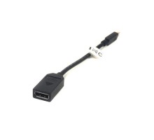 Перехідник mini DisplayPort (Thunderbolt) M — DisplayPort F 0.2m PowerPlant (CA910472)