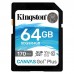 Карта пам'яті Kingston 64GB SDXC class 10 UHS-I U3 Canvas Go Plus (SDG3/64GB)