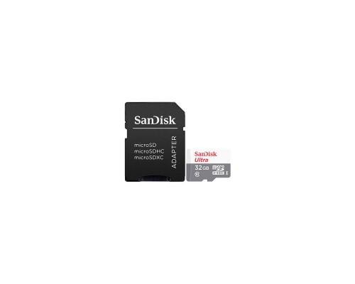 Карта пам'яті SanDisk 32GB microSD class 10 Ultra Light (SDSQUNR-032G-GN3MA)