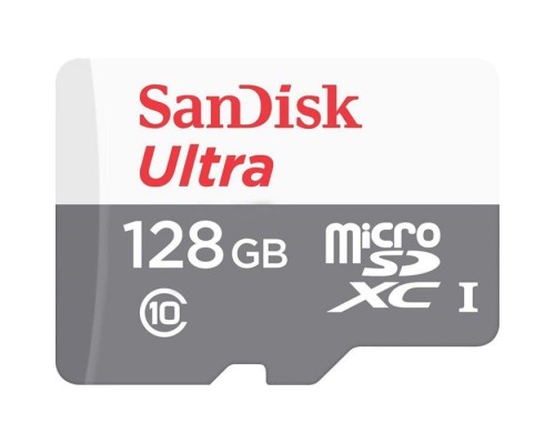 Карта пам'яті SanDisk 128GB microSDHC class 10 UHS-I Ultra (SDSQUNR-128G-GN3MA)