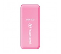 Зчитувач флеш-карт Transcend USB 3.0/3.1 Gen 1 Pink (TS-RDF5R)