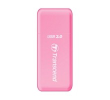 Зчитувач флеш-карт Transcend USB 3.0/3.1 Gen 1 Pink (TS-RDF5R)