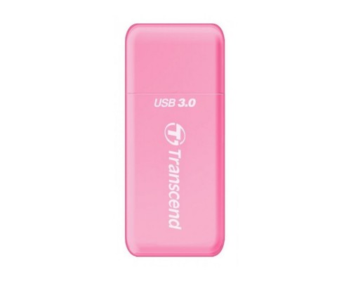 Зчитувач флеш-карт Transcend USB 3.0/3.1 Gen 1 Pink (TS-RDF5R)