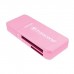 Зчитувач флеш-карт Transcend USB 3.0/3.1 Gen 1 Pink (TS-RDF5R)