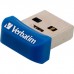 USB флеш накопичувач Verbatim 64GB Store 'n' Stay NANO Blue USB 3.2 (98711)