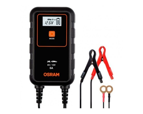 Зарядний пристрій для автомобільного акумулятора Osram OEBCS906