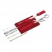 Ніж Victorinox SwissCard Transparent Red (0.7100.T)