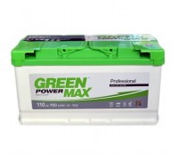Акумулятор автомобільний GREEN POWER MAX 110Аh (000022370)