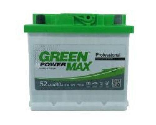 Акумулятор автомобільний GREEN POWER MAX 52Аh (000022379)