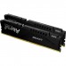 Модуль пам'яті для комп'ютера DDR5 32GB (2x16GB) 5200 MHz Beast Black Kingston Fury (ex.HyperX) (KF552C40BBK2-32)