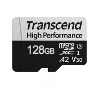 Карта пам'яті Transcend 128GB microSDXC class 10 UHS-I U3 A2 340S (TS128GUSD340S)