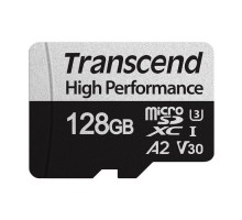Карта пам'яті Transcend 128GB microSDXC class 10 UHS-I U3 A2 340S (TS128GUSD340S)