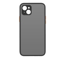 Чохол до мобільного телефона MakeFuture Apple iPhone 13 mini Frame (Matte PC+TPU) Black (MCMF-AI13MBK)