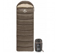 Спальний мішок Naturehike U350 NH20MSD07 Hollow Cotton Right Brown (6927595767221-R)