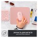 Килимок для мишки Logitech Mouse Pad Studio Series Darker Rose (956-000050)