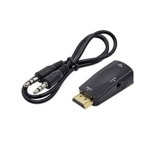 Перехідник ST-Lab HDMI male (PC/laptop) - VGA F(Monitor) (U-991 black)