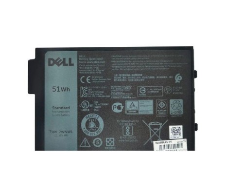 Акумулятор до ноутбука Dell Latitude 54247WNW1, 51Wh(4342mAh), 3cell, 11.4V, Li-ion (A47716)