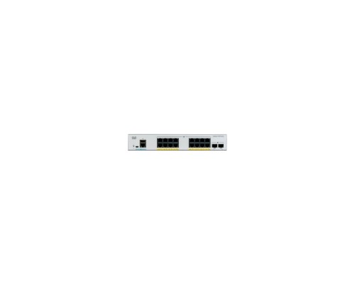 Комутатор мережевий Cisco C1000-16P-2G-L