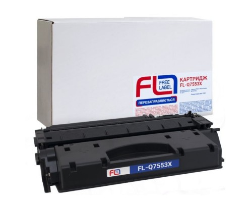 Картридж FREE Label HP 53X (Q7553X) (FL-Q7553X)