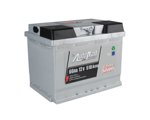 Акумулятор автомобільний AutoPart 60 Ah/12V Galaxy Silver (ARL060-GAS1)