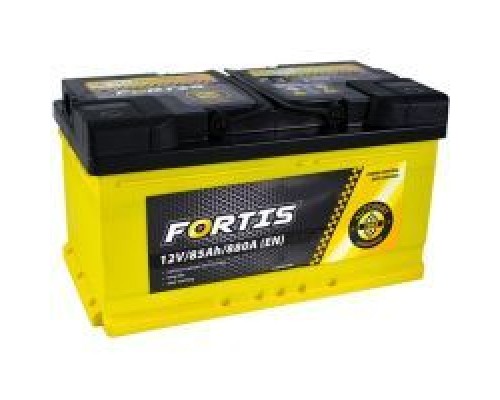 Акумулятор автомобільний FORTIS 85 Ah/12V низький Euro (FRT85-00L)