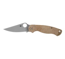 Ніж Spyderco Para Military 2 Brown Micarta CPM Cru-Wear (C81MPCW2)