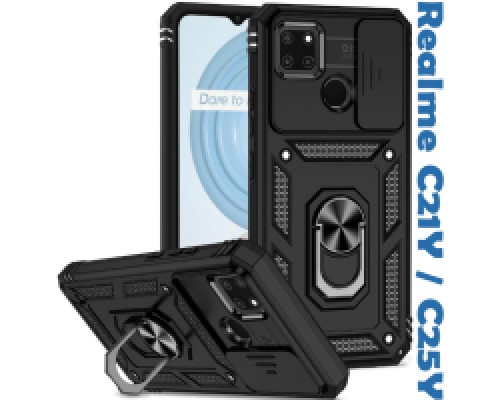 Чохол до мобільного телефона BeCover Military Realme C21Y 2021/C21Y 2022/ C25Y Black (708238)