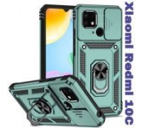 Чохол до мобільного телефона BeCover Military Xiaomi Redmi 10C Dark Green (708335)