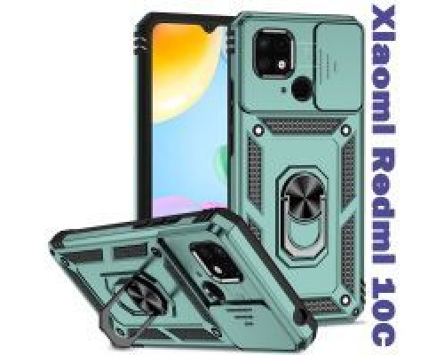 Чохол до мобільного телефона BeCover Military Xiaomi Redmi 10C Dark Green (708335)
