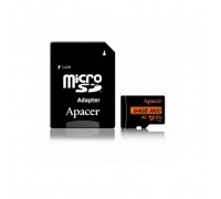 Карта пам'яті Apacer 64GB microSD class 10 UHS-I U3 (AP64GMCSX10U8-R)