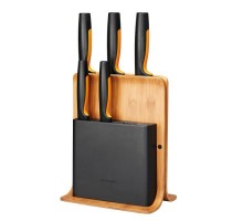 Набір ножів Fiskars Functional Form Bamboo 5 шт (1057552)