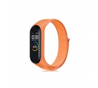 Ремінець до фітнес браслета BeCover Nylon Style для Xiaomi Mi Smart Band 7 Orange (707665)