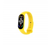 Ремінець до фітнес браслета BeCover Silicone для Xiaomi Mi Smart Band 7 Yellow (707487)