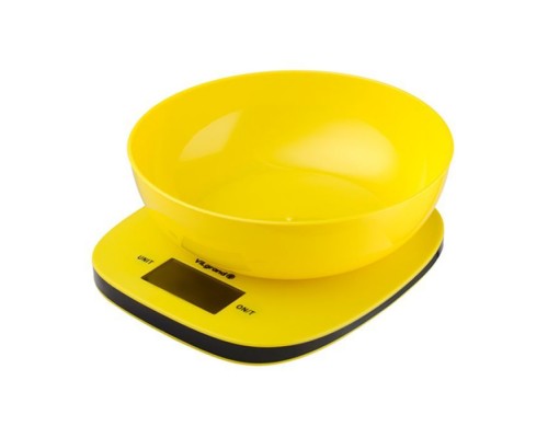Ваги кухонні Erstech VKS-517 yellow