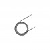 Кабель мультимедійний 3.5mm M/M 0.5m Yiven M30 black-silver Baseus (CAM30-AS1)