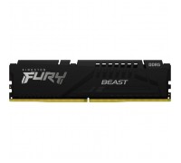 Модуль пам'яті для комп'ютера DDR5 32GB 6000 MHz Beast Black Kingston Fury (ex.HyperX) (KF560C40BB-32)