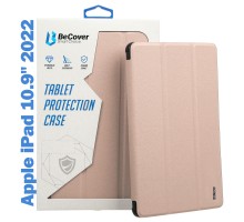 Чохол до планшета BeCover Tri Fold Soft TPU mount Apple Pencil Apple iPad 10.9" 2022/24/11" 2025 Pink (708462)