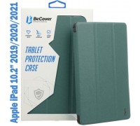 Чохол до планшета BeCover Tri Fold Soft TPU Silicone Apple iPad 10.2 2019/2020/2021 Dark Green (708514)