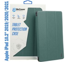 Чохол до планшета BeCover Tri Fold Soft TPU Silicone Apple iPad 10.2 2019/2020/2021 Dark Green (708514)